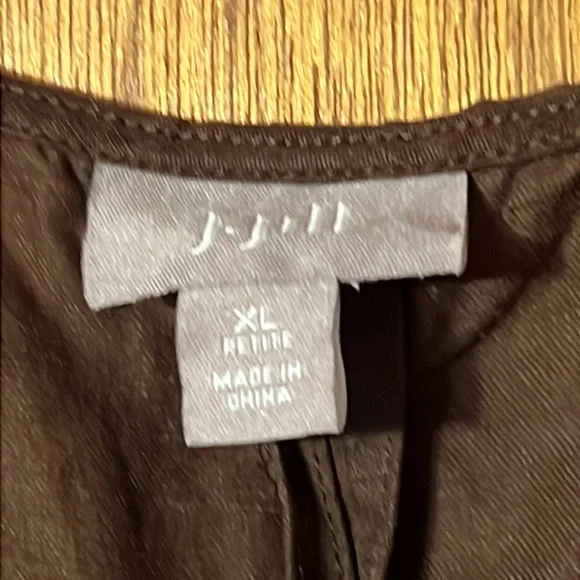 JJill Silk and Linen Dress short sleeve with pockets - XLP - Picture 10 of 11